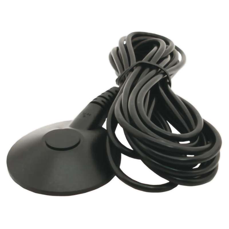 Low Profile Mat Ground Cord, No Resistor, 10mm Male Snap, 10'